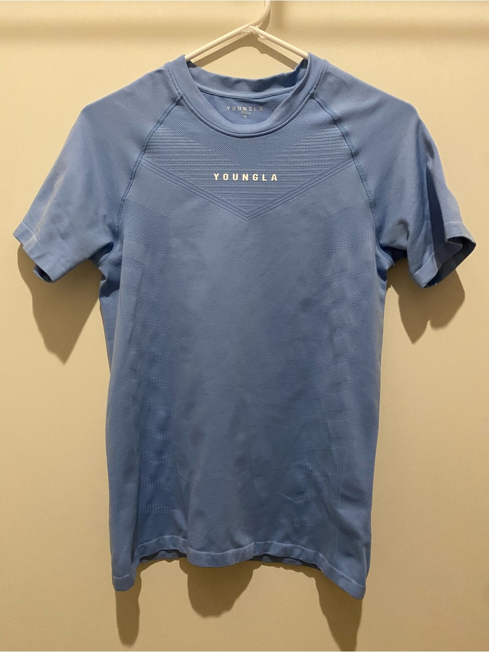 YoungLA Baby Blue Supervillain Compression Tee (No longer available on website)